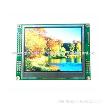 3.5-inch TFT LCD module display, supports with 2D function/external serial flash SPI I/F supported